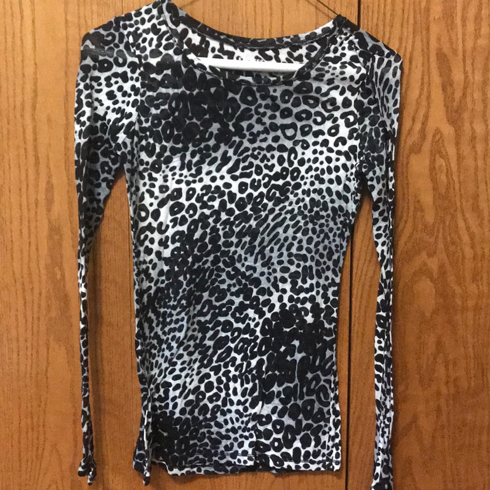 Animal print Express top
